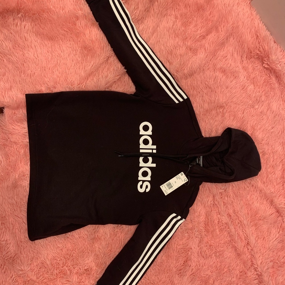 XL adidas sweatshirt NWT Black